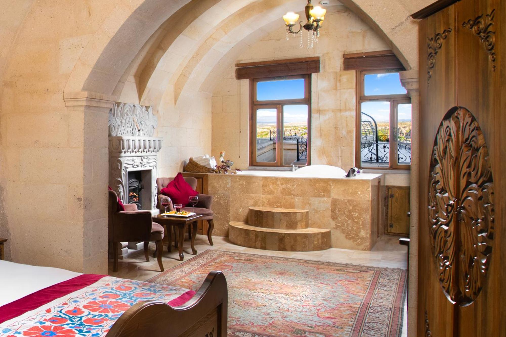 Simera In Cappadocia - Special Class - Best View Rooftop Üçhisar Buitenkant foto