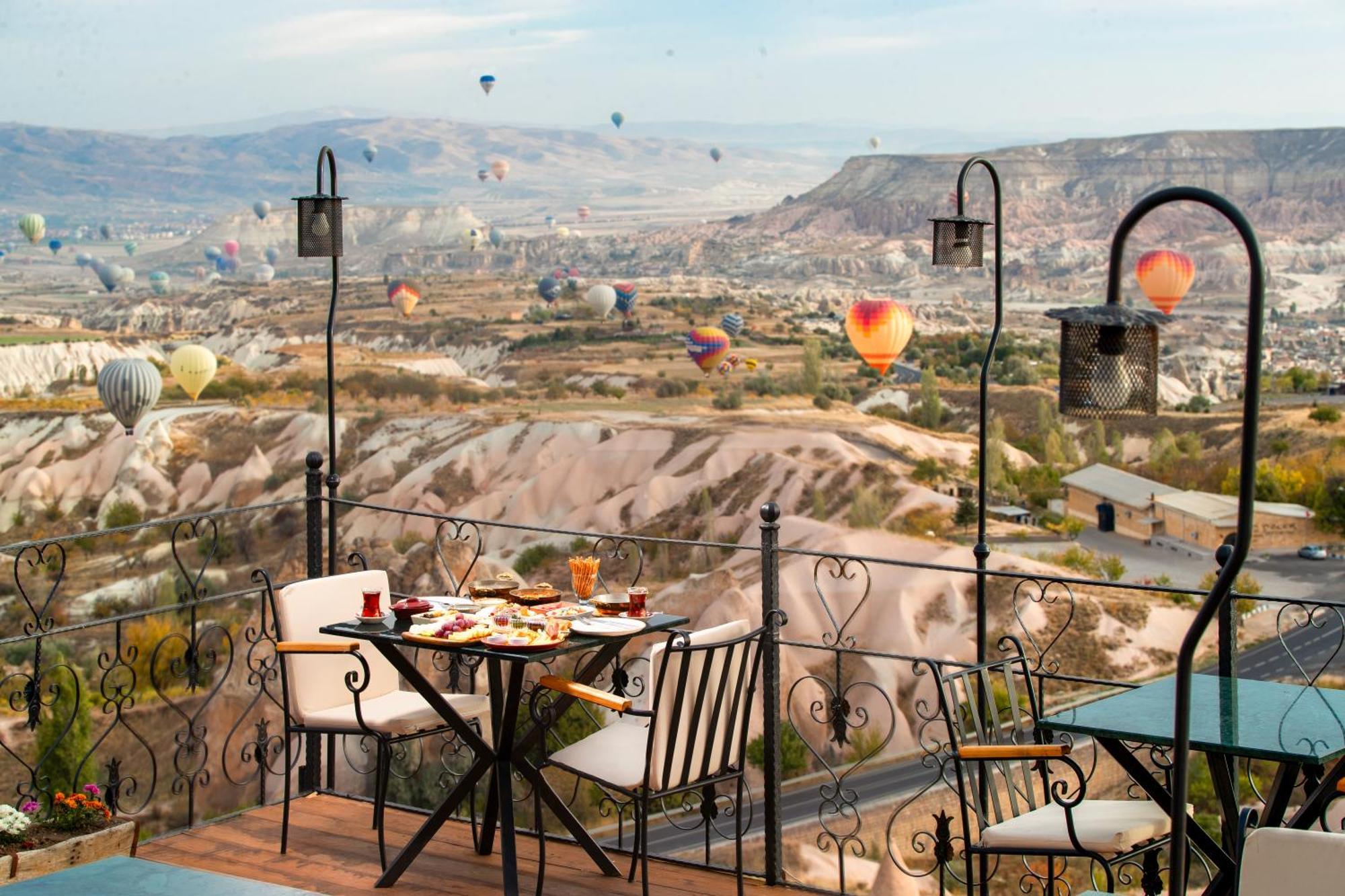 Simera In Cappadocia - Special Class - Best View Rooftop Üçhisar Buitenkant foto