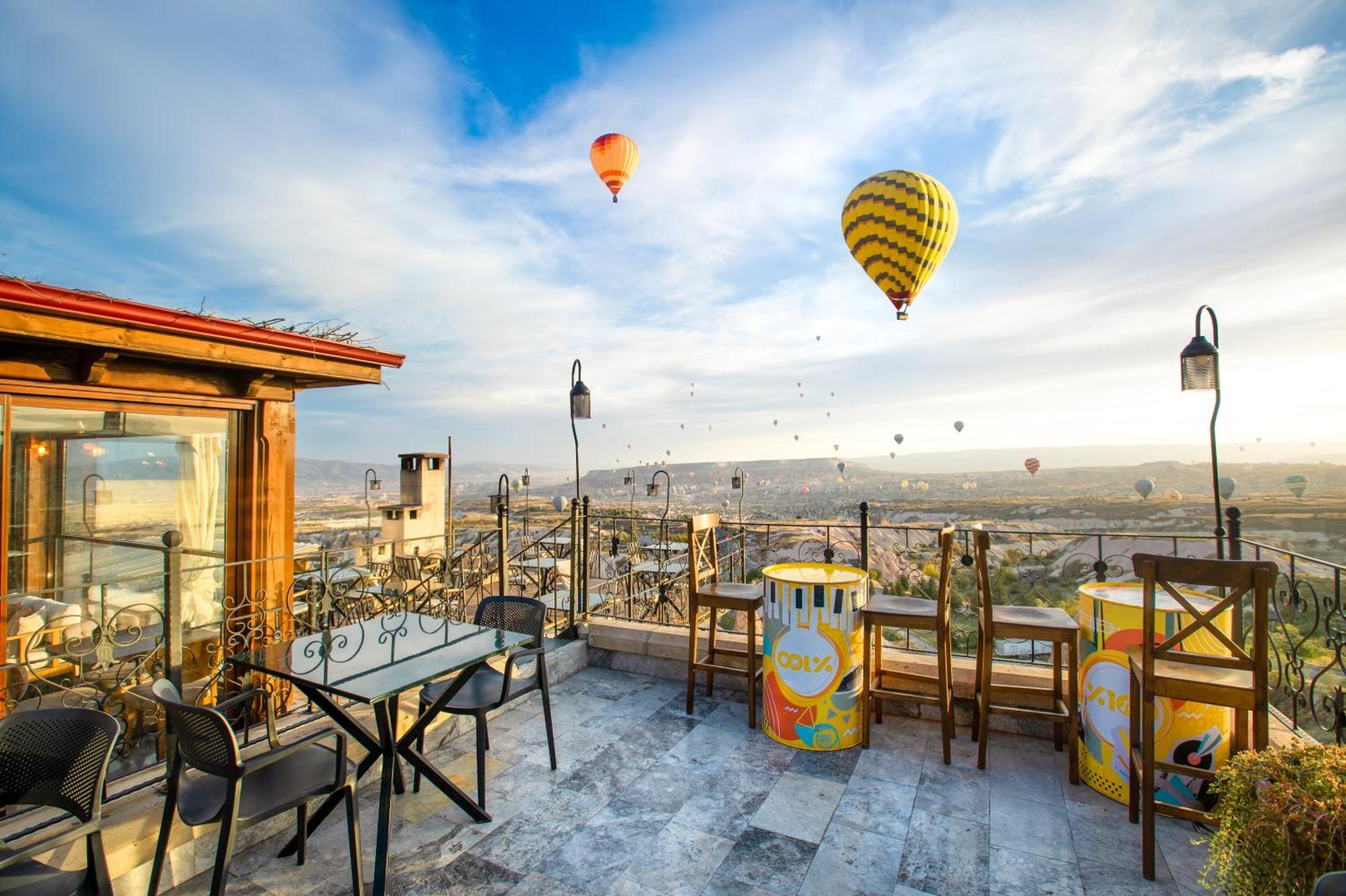 Simera In Cappadocia - Special Class - Best View Rooftop Üçhisar Buitenkant foto