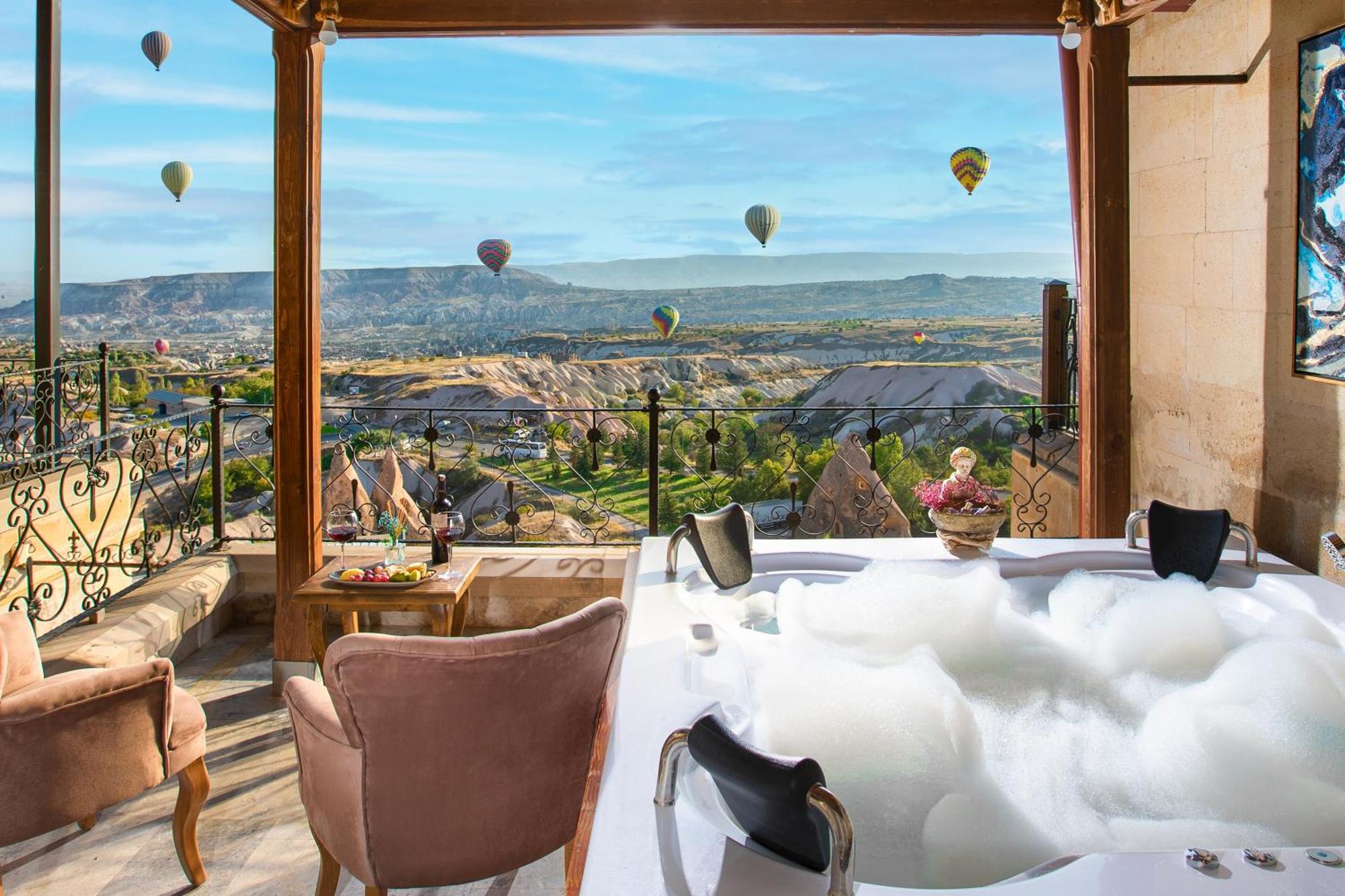 Simera In Cappadocia - Special Class - Best View Rooftop Üçhisar Buitenkant foto