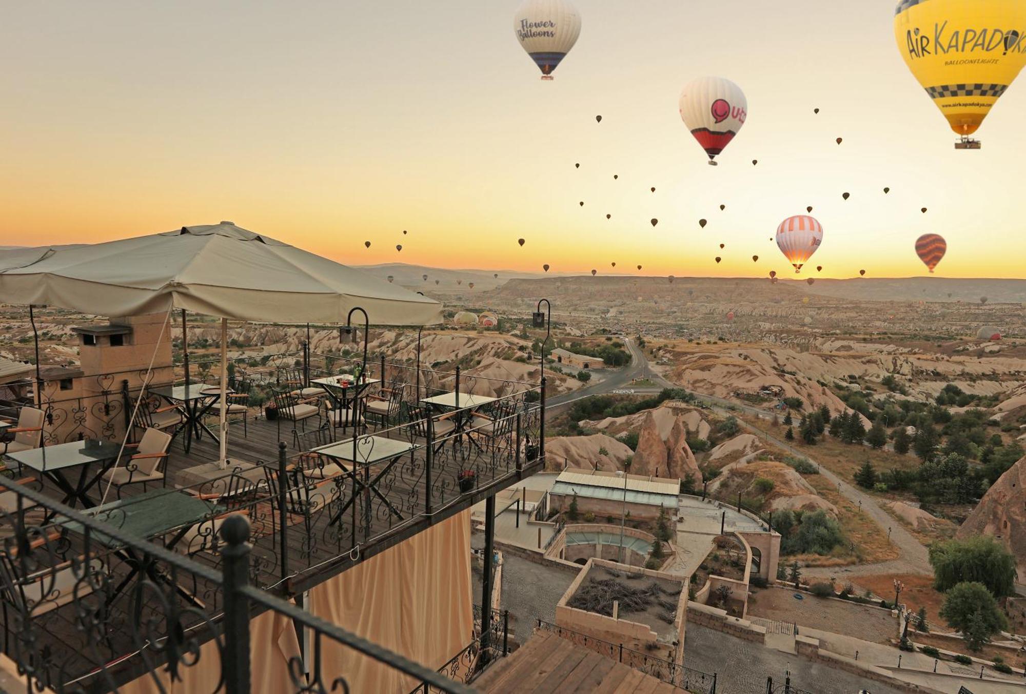 Simera In Cappadocia - Special Class - Best View Rooftop Üçhisar Buitenkant foto